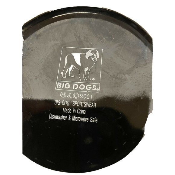 BIG DOGS St. Bernard Coffee Cup Mug 2001 Made in China - Picture 3 of 4